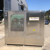 Qd Commerciële Roestvrijstalen Vacuüm Vriesdroger Elektrische Automatische Kattenhondenvoer Zeevruchten Vlees Fruit Groente Droogkernpomp
