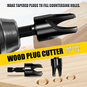 Countersink <b>Drill</b> <b>Bits</b> 15pcs S2 Steel 1/4 Hex Shank Adjustable Length For Household Drilling - Product Image 4