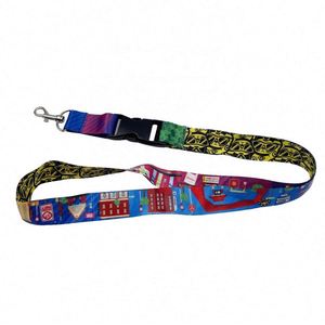 Hot Selling Custom Logo Printed RPET <b>Lanyard</b> with ID Holder <b>Polyester</b> Material Digital and Offset Printing Hook Accessory - Product Image 6