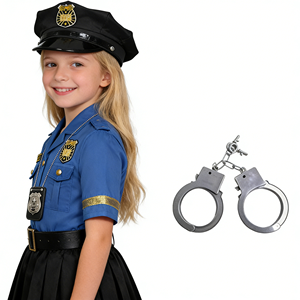 Costume da Sceriffo per Bambine, Set Uniforme per Spettacoli di Halloween, Asilo e Cosplay - Product Image 2