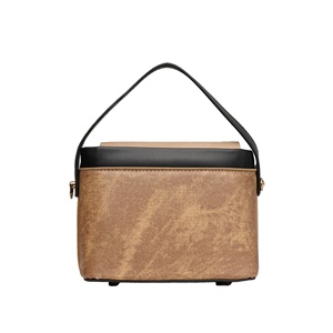 กระเป๋าสะพายข้างทรงกล่องหนัง PU ดีไซน์วินเทจ ทนทาน กันน้ำ น้ำหนักเบา สายสะพายถอดได้ ความจุขนาดเล็ก - Product Image 4