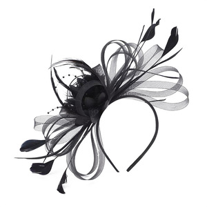 Diademas de Lujo Coloridas para Mujer, Accesorios de Pelo Elegantes, Lazos, Fascinators, Pinzas Banana, Aros para el Cabello Hechos a Mano para Fiestas Nocturnas - Product Image 5