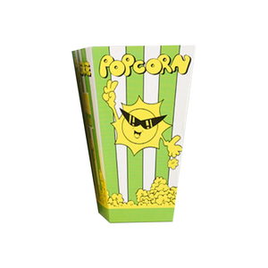 New Arrived Popcorn Box Fried Chicken Packaging Boxes Custom Shape Paper Chip Box