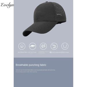 EVELYN-Gorra de béisbol de nailon, de secado rápido, a prueba de Sol, para hombre, OEM y ODM - Product Image 3
