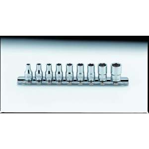 Koken-RS2400W/9-BA 1/4 ''ชุดซ็อกเก็ต BA (9ชิ้น) -EAN ซ็อกเก็ตมือ4991644217366 1/4" - Product Image 1