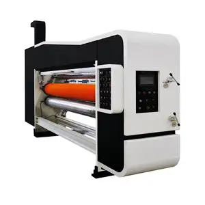 corrugated carton manufacturing machinery 4 colors flexo printing die cutting machine