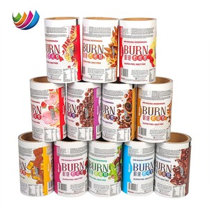 Rouleau de <span class=keywords><strong>film</strong></span> de sachet de feuille d'aluminium stratifiée imprimée sur mesure <span class=keywords><strong>Film</strong></span> de rouleau d'emballage en plastique de qualité alimentaire pour barre de chocolat Barre protéinée - Product Image 6