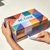 Boîtes d'Expédition Postales en Carton Avec Logo Personnalisé, Bande Déchirable et Fermeture Adhésive, Auto-Scellantes pour E-commerce