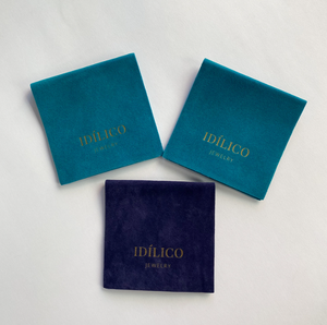 可定制项链收纳袋便携式天鹅绒首饰包耳环收纳袋，用于旅行和家庭展示 - Product Image 2