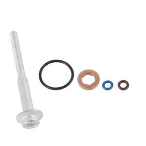 Boquilla de inyector de combustible diésel, junta de cobre, Kit de sello de junta tórica WHT000884 para VW Golf <span class=keywords><strong>Caddy</strong></span> Polo Audi A1 A3 Skoda Seat 1,6 3,0 TDi - Product Image 1