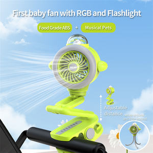 Ventilador <span class=keywords><strong>para</strong></span> Cochecito de Bebé con IA 2026, con Temporizador Digital y Brisa Suave, Mejora <span class=keywords><strong>la</strong></span> Calidad del Sueño del Bebé - Product Image 1