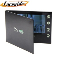 Coffrets cadeaux d'entreprise personnalisés avec logo, écran LCD, carte promotionnelle, brochure vidéo, nouveau style, brochure publicitaire pour voiture, papier promotionnel pour entreprises, Europe