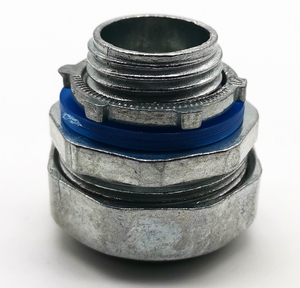 Connecteur de conduit flexible étanche en zinc, droit, 3/4 pouces - Product Image 3