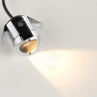 Lumière de main courante en acier inoxydable SS316 2W Lampes LED de main courante arquées pour chemin pont garde-corps escalier