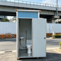 Nouvelle Conception d'Usine : Unités de Salle de Bain Modulaires Portables, Cabine de Douche Préfabriquée Mobile, Toilettes Économiques avec Douche pour Bureau et Domicile à Vendre