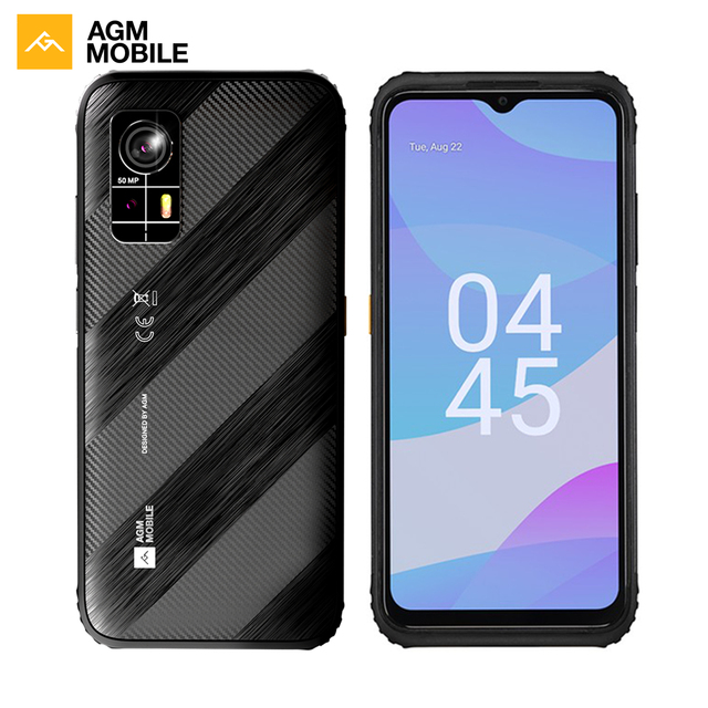 [RTS] AGM H6 NFC Three Card Slot China Rugged Smartphone Wholesale Phones Telephone