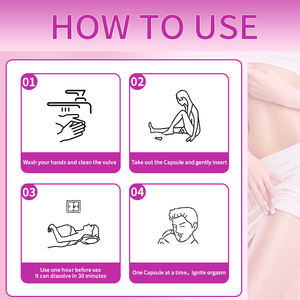 OEM ยาเวอร์จินแคปซูลบริสุทธิ์สำหรับกระชับช่องคลอดสกัดสมุนไพรธรรมชาติสุขอนามัยของผู้หญิงที่ใกล้ชิด - Product Image 6