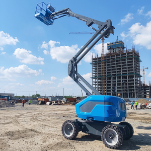 PLK New Condition Construction Aerial Work Diesel Battery Articulating Boom Lift Hydraulic Man Lift 14m 16m 18m - Product Image 1