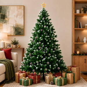 Árbol de Navidad Artificial de PVC de 30cm a 180cm, Venta Directa de Fábrica, Decorativo, Económico, Promocional - Product Image 1