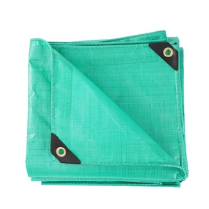 Bâche en polyéthylène rayée bleue unie, teinte en fil, design personnalisé, 140 g/m², poids moyen, imperméable, pour usage extérieur des garçons - Product Image 2