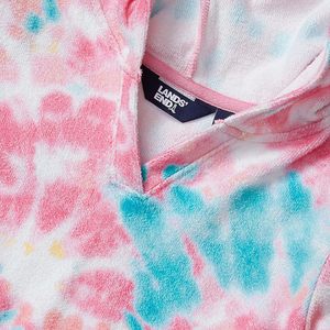 FOXA Pull-over en tissu éponge pour filles, col en V, coupe ample, longueur midi, pour la plage - Product Image 2