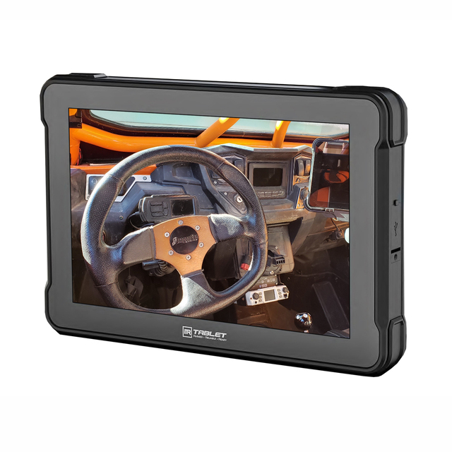 10 Inch 1000 Nits MIL-STD-810G Off-Road Rugged 4G GPS GNSS Tablet With 2 Channel AHD Video Input, RS232, RJ45, CANBUS, GPIO