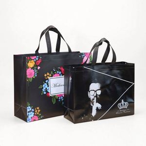 Sac en tissu de haute qualité, plusieurs couleurs, sac fourre-tout non tissé, sacs de courses réutilisables - Product Image 4