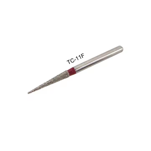 Fraise à <span class=keywords><strong>couronne</strong></span> <span class=keywords><strong>dentaire</strong></span> en diamant MDT, forme conique, différentes granulométries, alimentation manuelle, instruments chirurgicaux ISO13485, classe I - Product Image 3