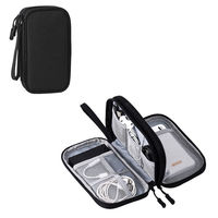 Sac organisateur de câble de voyage accessoires électroniques étui de transport Portable étanche Double couches sac de rangement tout-en-un