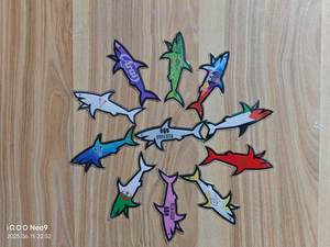 สติกเกอร์ฉลามกันน้ำขายส่งยอดนิยมปี 2026 ยี่ห้อ CP Company, Vrunk และ Gertrude - Product Image 4