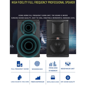 Altavoz Profesional Multifunción de 10 Pulgadas y 100-400W, Modelo KP-4010, Venta Directa de Fábrica - Product Image 4
