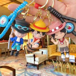 8 รูปแบบ 8 ซม.1 ชิ้นLuffy Zoro Sanji Nami Boa Chopperของเล่นการ์ตูนอะนิเมะPVCรูปพวงกุญแจFigurine - Product Image 5