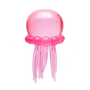 Juguete Antiestrés de Gelatina con Purpurina en Forma de Medusa al por Mayor, Bola de Compresión para Aliviar la Ansiedad, Juguete No Tóxico con Pruebas CPC - Product Image 4