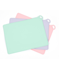 Vente en gros Tapis en silicone réutilisable sans BPA Napperon en silicone pour bébé et tout-petits Tapis de table à manger