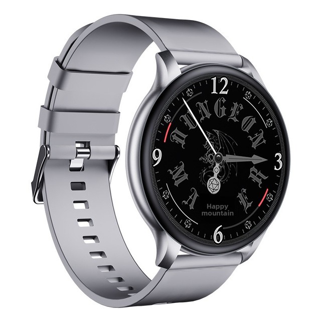 Smart Watch for Men Ladies Call Dial Rotating Crown Silicone Strap TFT Display IP68 Heart Rate Blood Oxygen Fitness Tracker