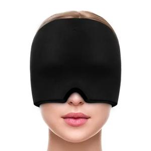 Ice Compression Cap Gel Enxaqueca <span class=keywords><strong>Relief</strong></span> Hat Headache Hat e máscara para olhos inchados - Product Image 2