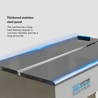 Machine de cerclage automatique Strapack à moteur unique pour palettes et cartons, outil de cerclage électrique sur table haute