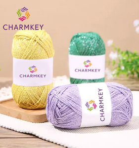 Venta al por mayor nuevo diseño <span class=keywords><strong>de</strong></span> moda <span class=keywords><strong>de</strong></span> algodón hueco <span class=keywords><strong>de</strong></span> lujo brillante núcleo <span class=keywords><strong>de</strong></span> lino <span class=keywords><strong>hilo</strong></span> <span class=keywords><strong>de</strong></span> plata para tejer ganchillo bolso DIY sombrero chal - Product Image 1