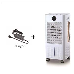 Nouveau ventilateur de refroidissement et éclairage avec ventilation pour conteneur maritime, garage et usage extérieur - Refroidisseur d'air industriel portable à 3 vitesses - Product Image 6