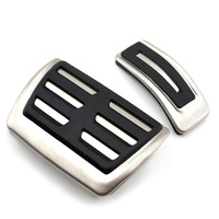 Pour Audi Q7 Q8 Volkswagen Touareg Repose-pieds Porsche Cayenne Coupé Repose-pieds Mort Frein Gaz Pédale Pad Couverture Ensemble Accessoires
