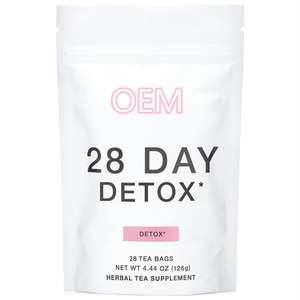 Detox-adelgazante para pérdida de peso, té, Etiqueta Privada, 28 días, precio de China, hecho en Sir Lanca Slim - Product Image 1