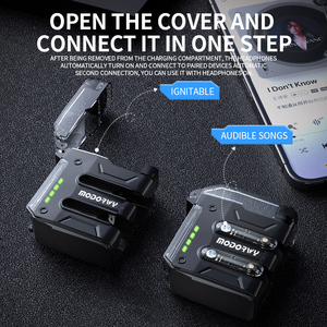 Molorwy TWS Cho <span class=keywords><strong>Bluetooth</strong></span> Tai Nghe Bt5.4 Trong Tai Thiết Kế LED Chỉ Số Pin JL Chipset Cho Cuộc Sống Lâu Dài Chất Lượng Âm Thanh 0 Âm Thanh Chậm Trễ - Product Image 5