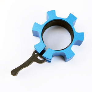 Haute Qualité 50mm Coloré En Aluminium Barbell Colliers Haltérophilie Barbell Clips Pinces - Product Image 4