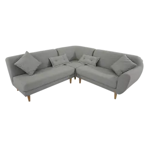 Living Room Modern Corner L Shape Sectional Sofa set furniture