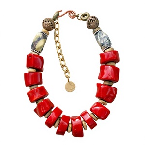 Collar de Resina Estilo Boho, Joyería Acrílica de Moda para el Verano, Ideal para Navidad, Venta al Por Mayor para Mujeres - Product Image 3