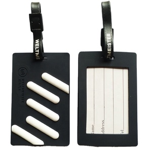 Bán buôn tùy chỉnh quần áo PU máy bay Silicone biểu tượng tùy chỉnh hành lý tên du lịch <span class=keywords><strong>PVC</strong></span> <span class=keywords><strong>tag</strong></span> của thiết kế nóng - Product Image 2