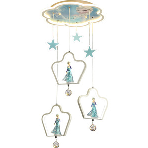 Decoración de dormitorio infantil, luz de techo Led, lámparas colgantes para habitación infantil, lámpara creativa de dibujos animados - Product Image 6
