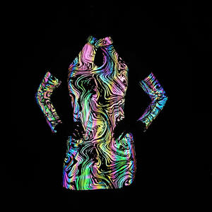 Vêtements réfléchissants sexy pour femmes, robe réfléchissante, jupe moulante pour les hanches, pour soirée cocktail et discothèque - Product Image 5
