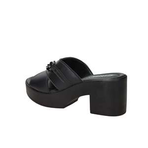 Ciabatta con Tacco Cinzia Soft da Donna Nera IAF203519 - Product Image 2