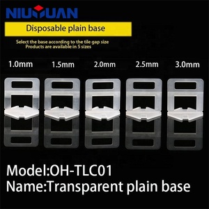 Dụng cụ cân bằng gạch men NIUYUAN đến nhanh chóng, kích thước 1mm 1.5mm 2mm 2.5mm 3mm, hệ thống kẹp cân bằng gạch bằng nhựa - Product Image 3